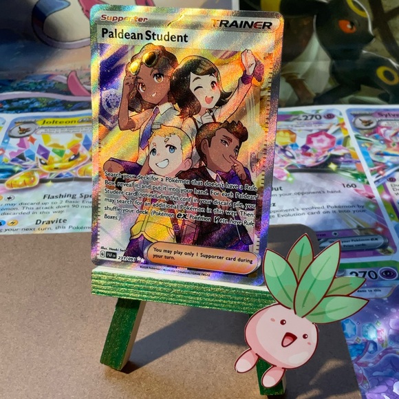 Pokemon | Games | Trainer Paldian Student Full Art Sr Sv Paldean Fates 2391  | Poshmark